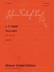 Bach: Toccatas BWV 910-916 for Piano published by Wiener Urtext
